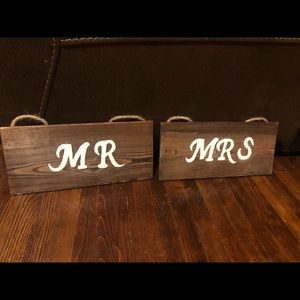 *Wedding* Mr. & Mrs. Sign